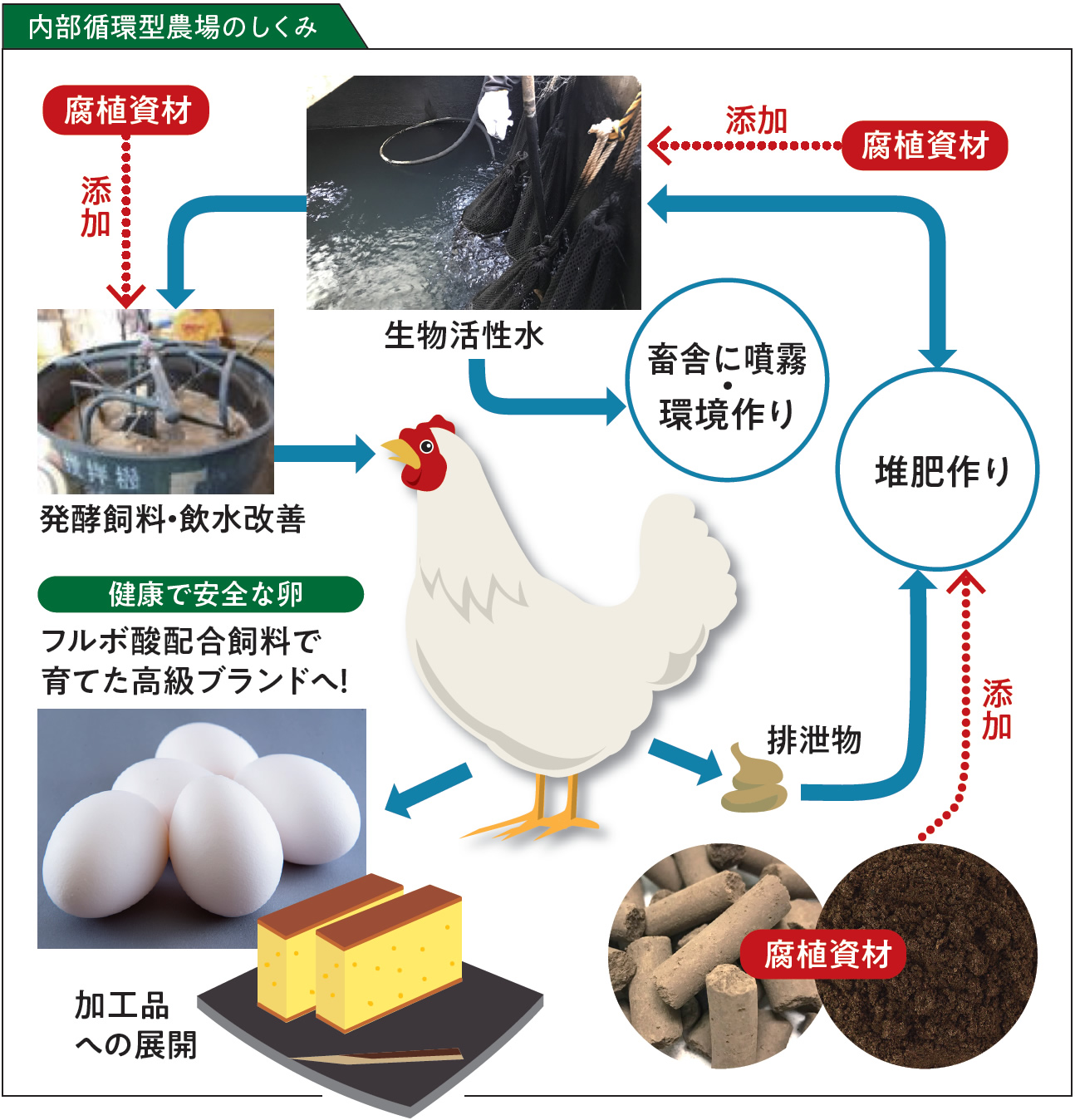 腐植水の噴霧 飲水 補助飼料システム エンザイム株式会社 腐植土とともに環境と健康を考える